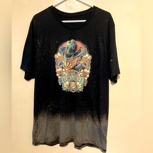 Freddy Krueger Welcome To Elm Street Bleached Unisex Tshirt XL Halloween Movie